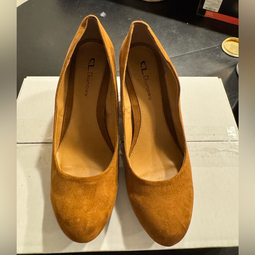 CL by Laundry Tan Nima Wedges